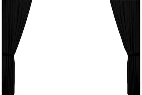 Black Curtain Png - PNG Image Collection