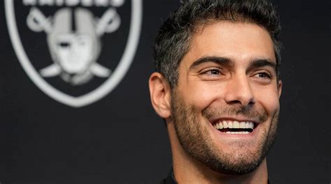 Raiders' Jimmy Garoppolo left speechless after fan calls him 'handsome' | Fox News