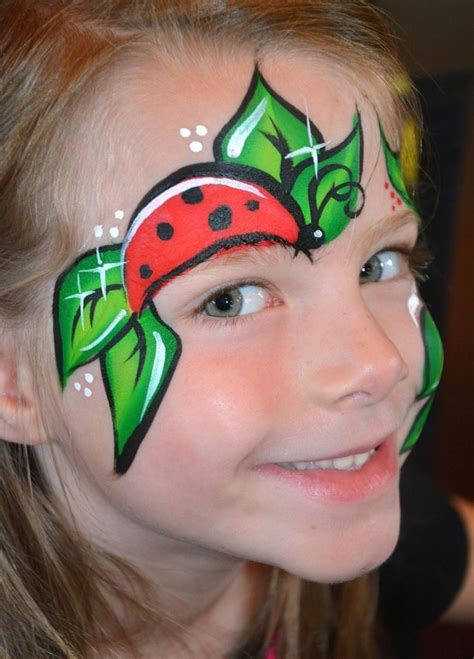 Pin by Quinn on Costumes | Face painting designs, Ladybug face paint ...