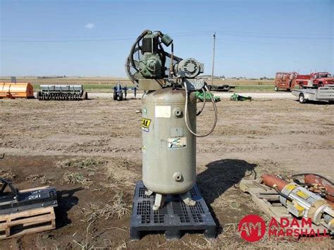 60 Gallon Electric Air Compressor - Adam Marshall Land & Auction, LLC