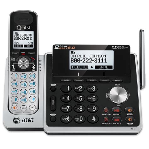 AT&T Single (1) Handset Cordless Phone | One Handset | AT&T® Telephone Store