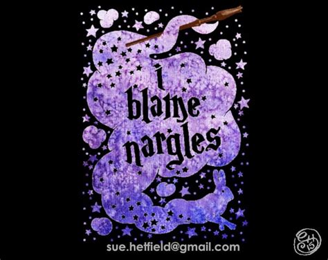 Items similar to I blame nargles - Luna Lovegood/Harry Potter inspired t-shirt on Etsy