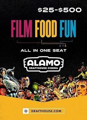 Alamo Drafthouse Cinema Gift Cards $250 | eBay