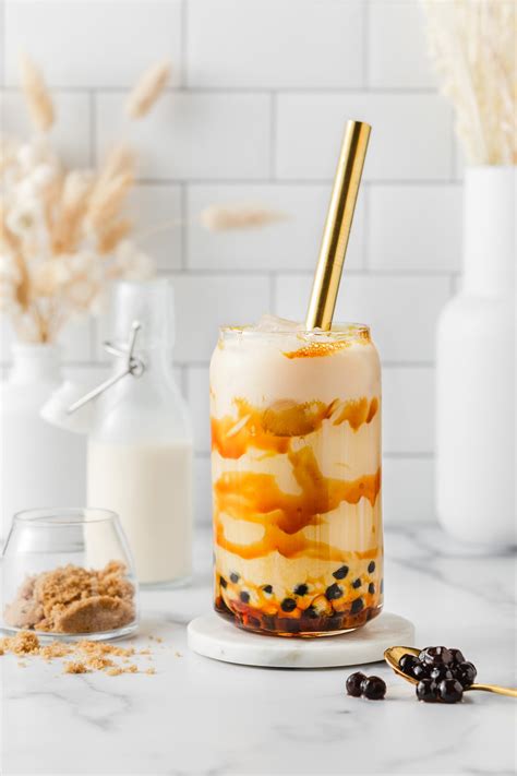 Brown Sugar Milk Tea (Tiger Milk Tea) Recipe – Takes Two Eggs