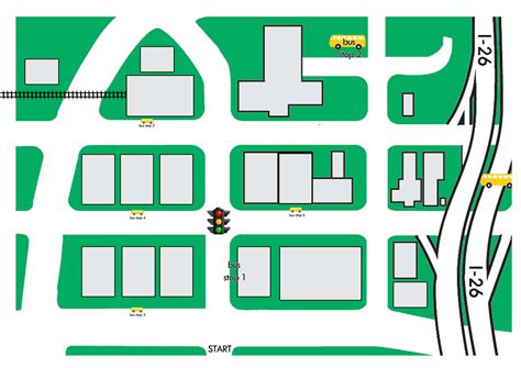 Blank City Map Template – Thegreenerleithsocial.org