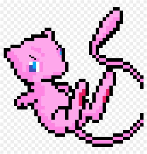 Pokemon Pixel Art Mewtwo