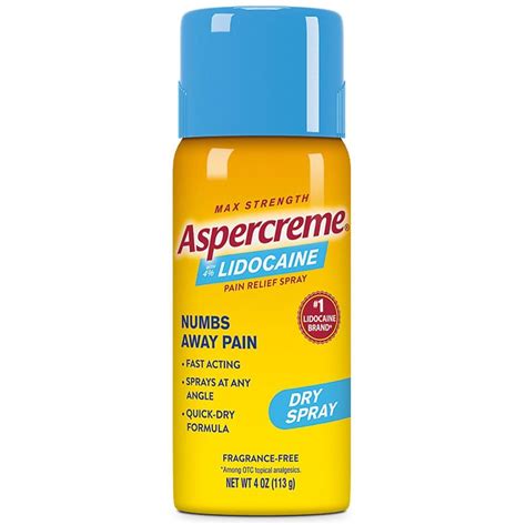 Aspercreme Lidocaine Dry Spray | Walgreens