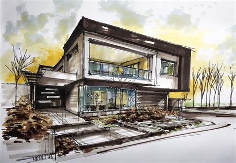 best free home design software modern house perspective drawing images contemporary floor plans ...