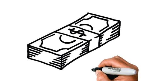 15 Easy Money Drawing Ideas - How to Draw Money