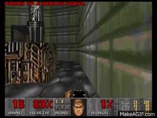 DOOM 1 Gameplay on Make a GIF