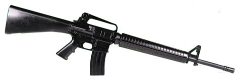 Black Assault RIfle PNG Image for Free Download