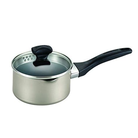 Small Saucepan With Lid Pour Spout Nonstick Mini Sauce Pan Pot Deep ...