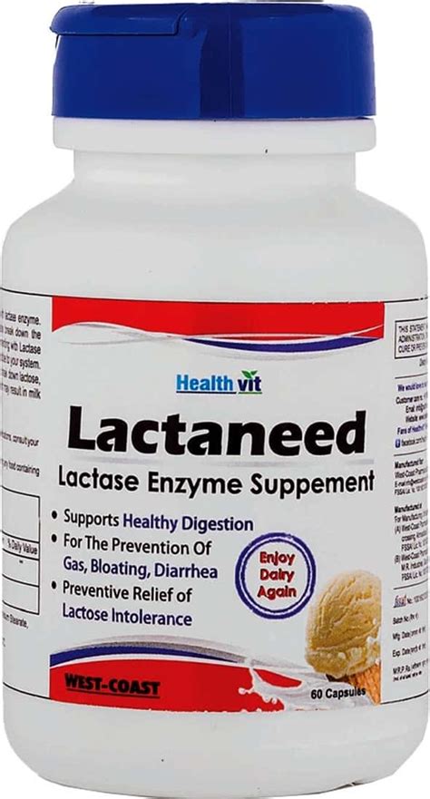 Lactase Enzyme Pills