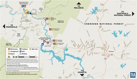 Get Ocoee River Maps - Middle, Upper, Parksville Lake, Lower