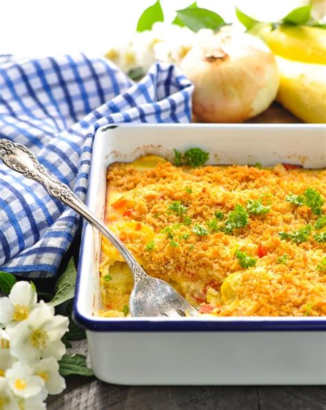 Southern Squash Casserole - The Seasoned Mom