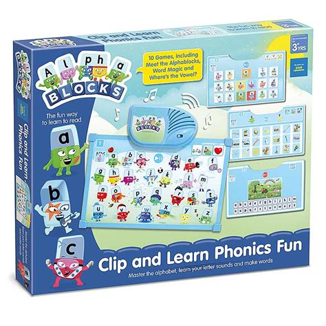 Alphablocks Clip & Learn Phonics Fun - Early Learning Toys