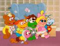 Muppet Babies Multi-Character Production Cel and Master Background | Lot #11171 | Heritage Auctions