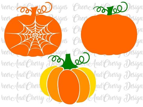 Pumpkin SVG Pumpkin Monogram Svg Thanksgiving Svg Fall Cut - Etsy