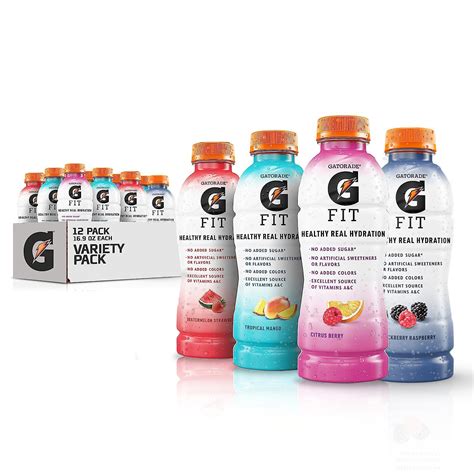 Gatorade Fit Electrolyte Beverage, Healthy Real Hydration, New 2.0 4 ...