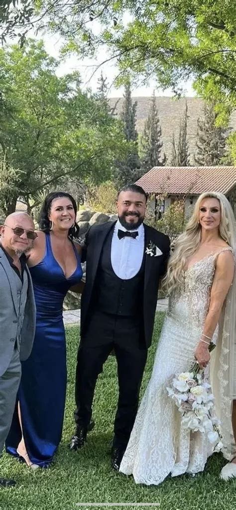 Congratulations to Charlotte Flair and Andrade on their Wedding 🙏🏽⚡️ : WWE