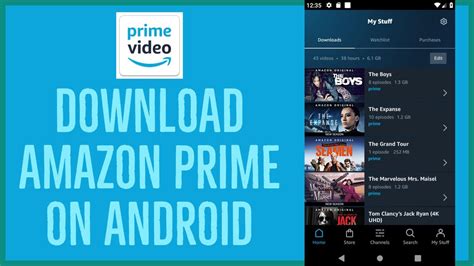 How to Download Amazon Prime Video App on Android? - YouTube