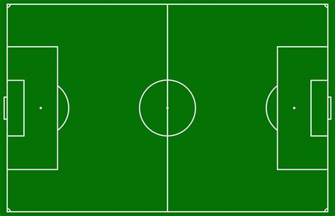 Empty green soccer field, football pitch with markings. 7969601 Vector Art at Vecteezy