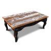 Fleur De Lis Coffee Table w Barnwood Top