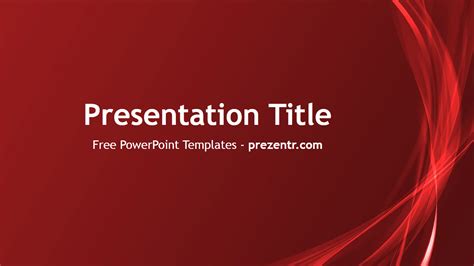 Red Background Powerpoint