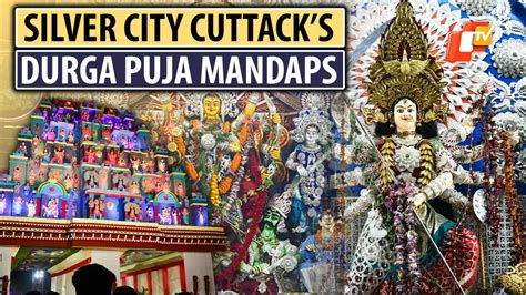 Durga Puja 2023: Cuttack City Dazzles With Golden and Silver Mandaps, Showcases Dussehra Grandeur