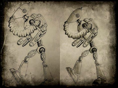 Killbot Concept Art by ellib33 on DeviantArt