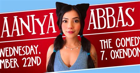 Buy tickets – Saaniya Abbas Live! – The Comedy Pub, Wed 22 Nov 2023 6: ...