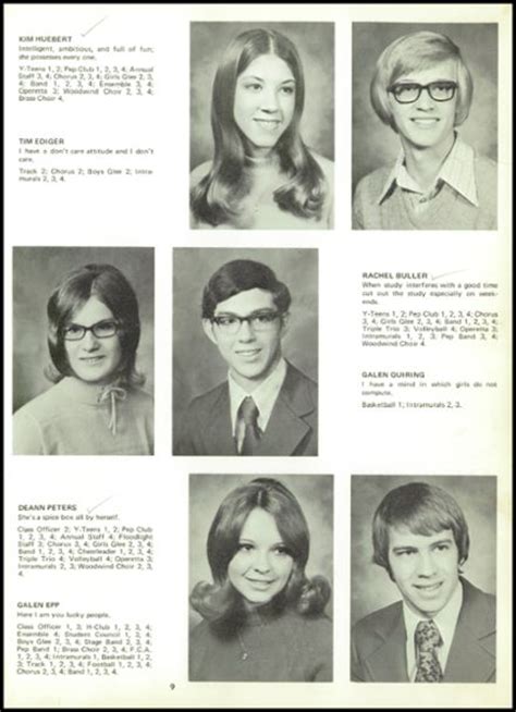 Explore 1973 Henderson High School Yearbook, Henderson NE - Classmates