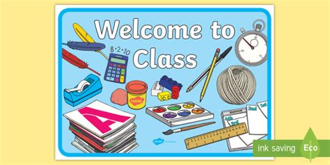 👉 Welcome to Class Poster (teacher made)