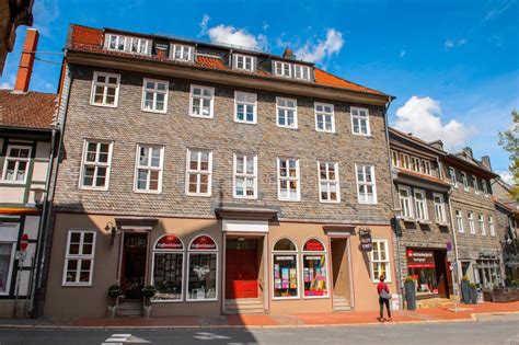 Architecture in Goslar, Germany Editorial Stock Photo - Image of ...