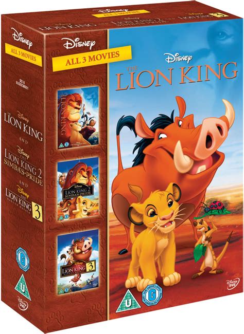 The Lion King 1-3 DVD | TheHut.com