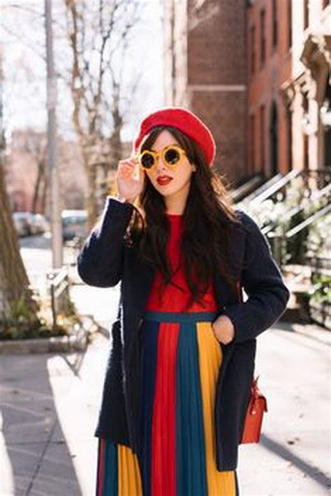 Winter Rainbow Outfits - Fashions Nowadays | Rainbow outfit, Colourful outfits, Bold colors outfits