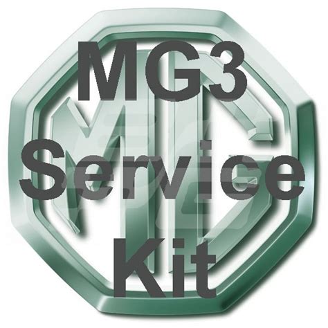 MG3 Service Kit - Genuine MG parts - Brown and Gammons