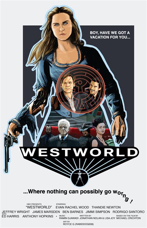 Westworld 2016 Poster by RabidDog008 on DeviantArt