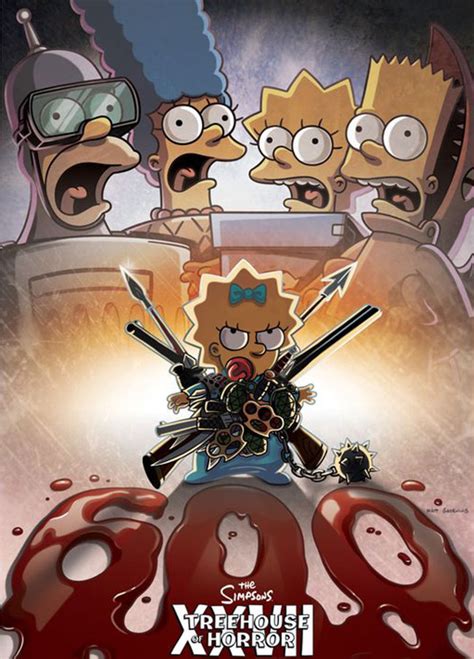 Simpsons Treehouse of Horror XXVII poster and plot revealed - L7 World