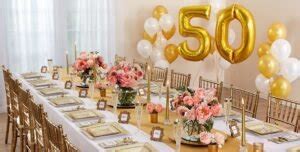 50th Anniversary party ideas - Best anniversay party planner