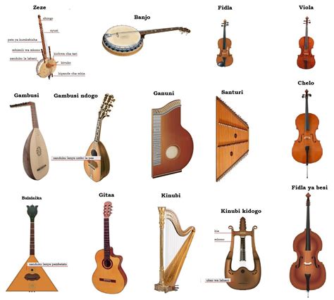 Swahili Land: Ala zenye Nyuzi (Stringed Instruments) | String instruments, Indian musical ...