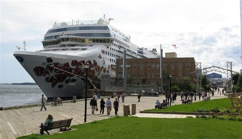 Norwegian Gem docked at Pier 20, Harbourwalk South. Photo by Halifax ...