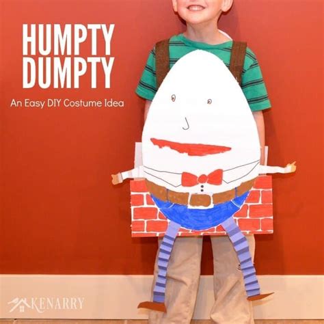 Humpty Dumpty Costume for Kids