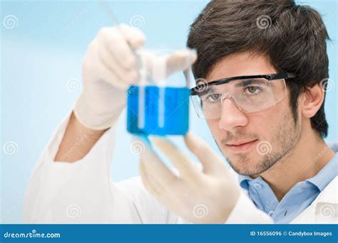 Chemistry Experiment - Scientist in Laboratory Stock Photo - Image of virus, vaccination: 16556096