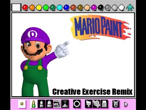 Mario Paint: Creative Exercise Ultimate Remix - YouTube