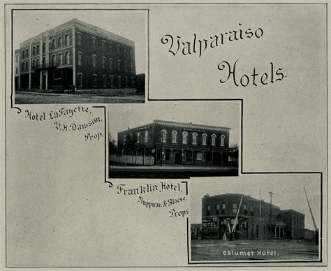 Valparaiso Hotels, 1905 - Valparaiso, Indiana | Valparaiso H… | Flickr