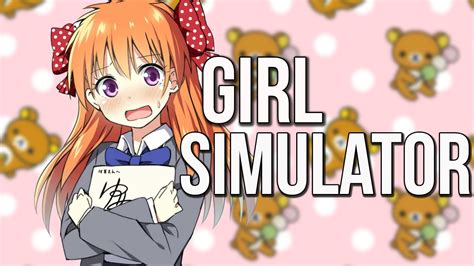 GIRL SIMULATOR - Spot on Anime girl simulator - YouTube