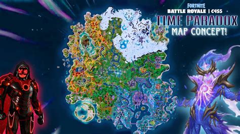 Fortnite Chapter 4 Season 5 - TIME PARADOX! (Map Concept Battle Pass and more!) - YouTube