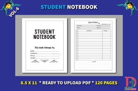 Student Notebook Graphic by BOSS DESIGN · Creative Fabrica