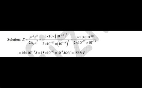 5 a neutron of mass, m, = 10 kg is moving inside a nucleus to be a cubical box of